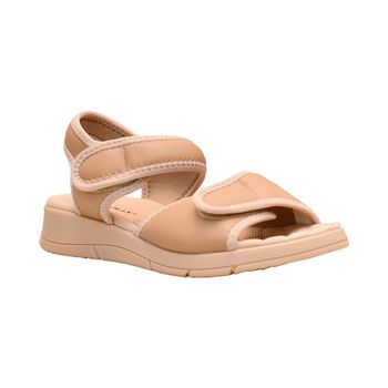 Sandalia-Nude-Rose-Texturizada-Velcro-|-Comfort-Tamanho--38---Cor--ROSE-0